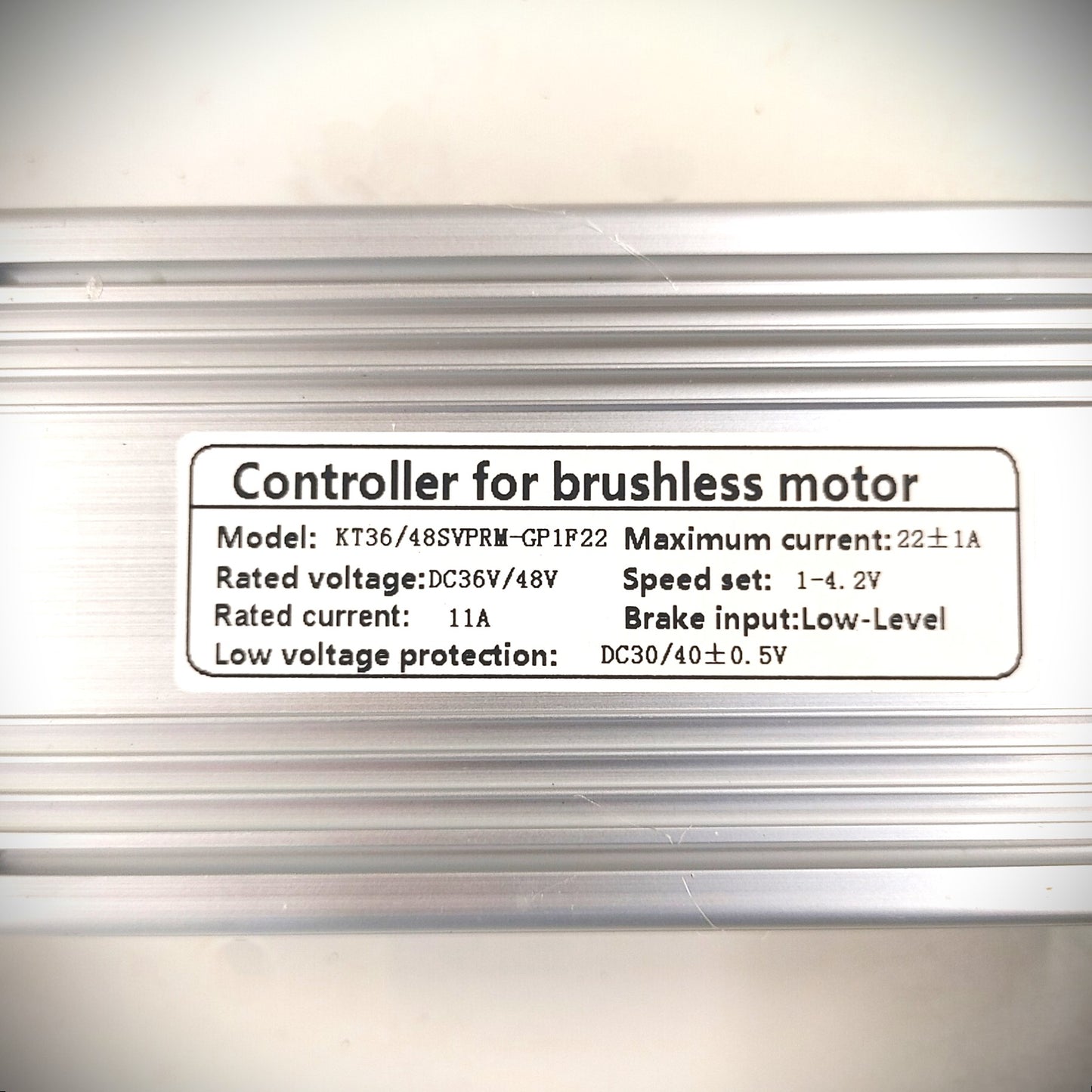 500W / 750W Controller - 36V or 48V Sine Wave Waterproof - KT (Kunteng)