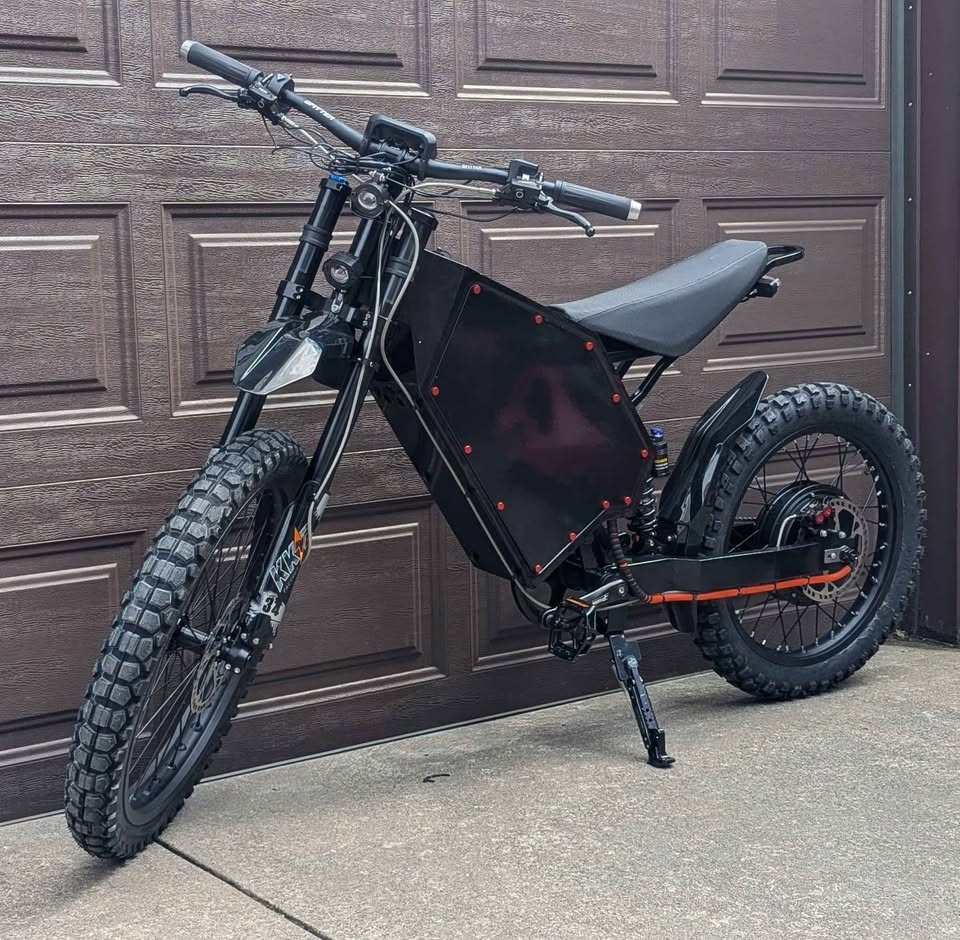stealth fighter electric bicycle F-37 Single Track Slayer Bike steatlh bomber electric bike review