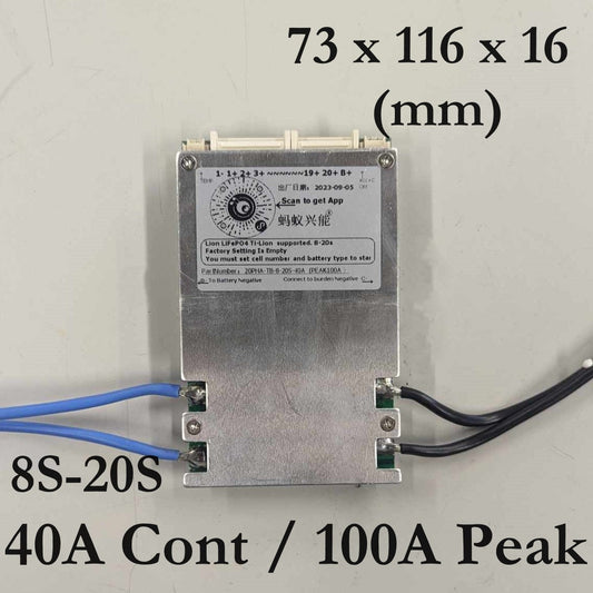 BLUETOOTH BMS - ALL UNITS (ANT + JBD)