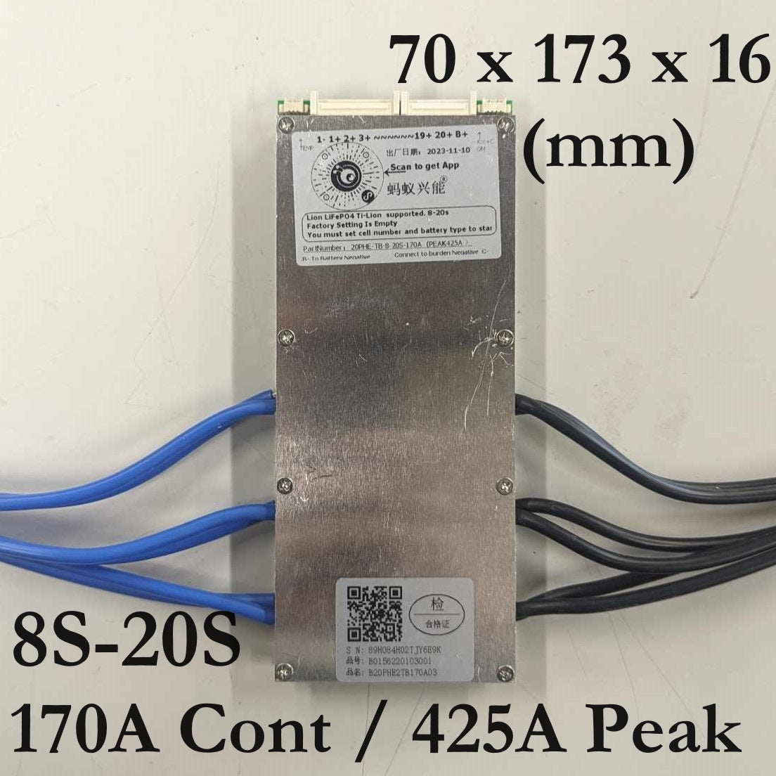 BLUETOOTH BMS - ALL UNITS (ANT + JBD)
