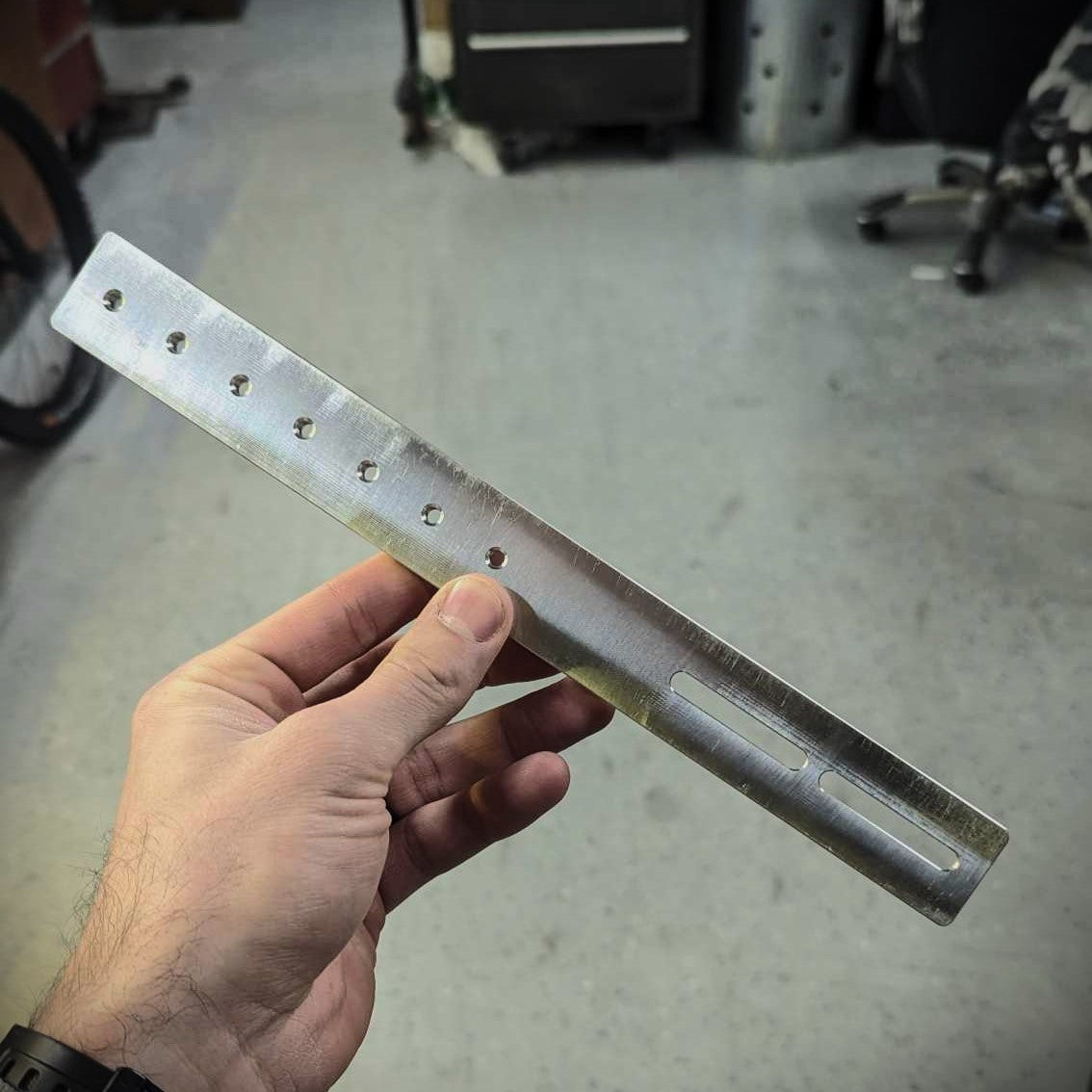 CNC Machined Battery Relocation Bracket