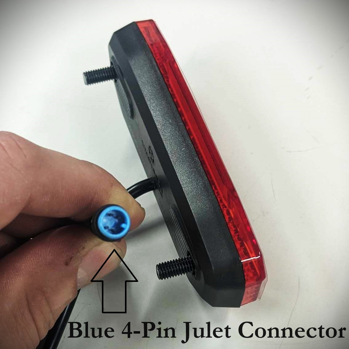 Rear Run Light + Brake Light - Julet 4 Pin KT Controller DIrect Plug In