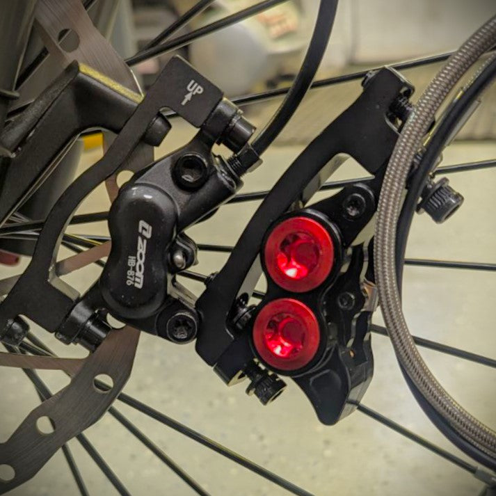 4 Piston Hydraulic Moto Spec Brakes + Rotors