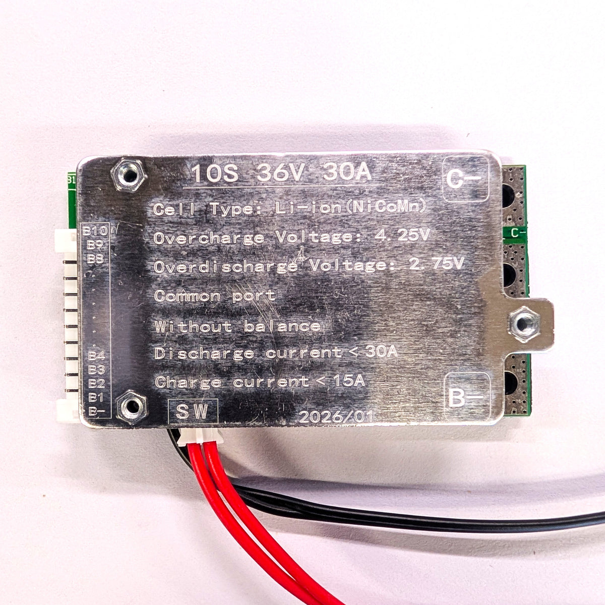 BMS - 10S 30A - KingTouch Mini High Current Lithium Ion