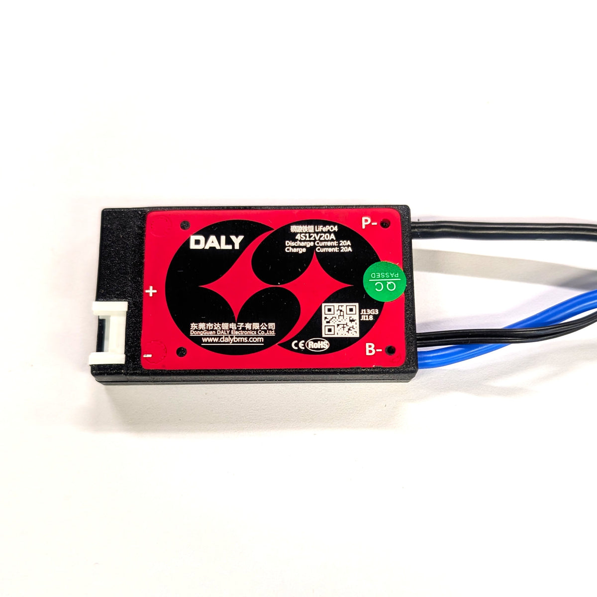 BMS - DALY 4S 20A Lithium Ion - Mini 12V with temp probe
