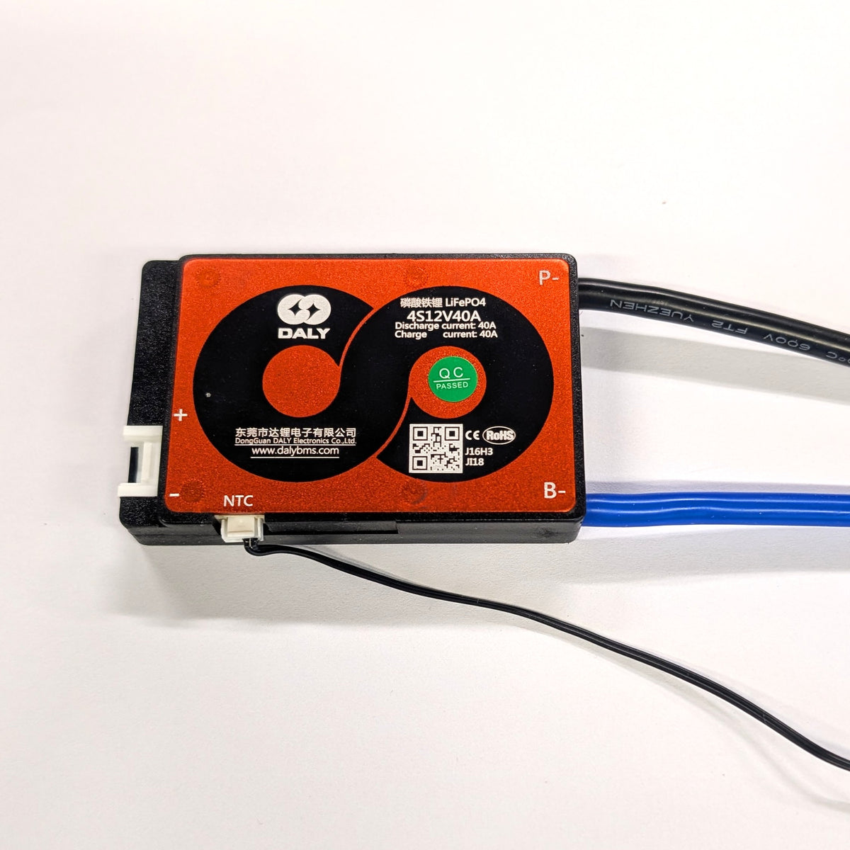 BMS - DALY 4S 40A Lithium Ion - 12V with temp probe