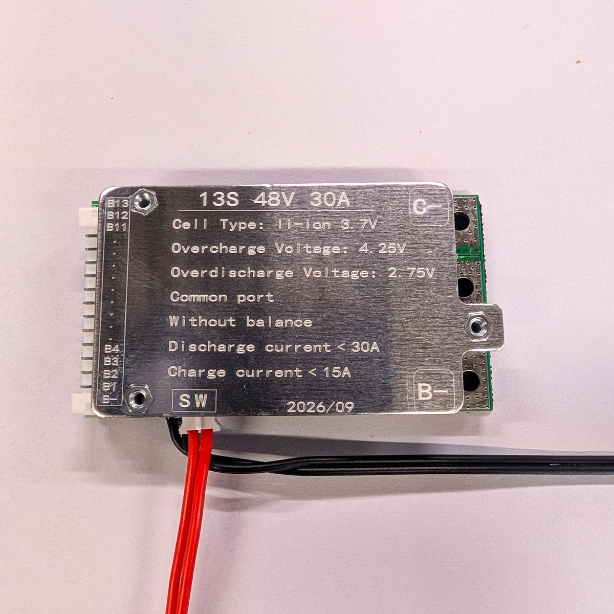 BMS - 13S 30A - KingTouch Mini High Current Lithium Ion