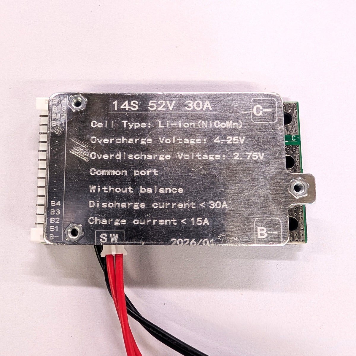 BMS - 14S 30A - KingTouch Mini High Current Lithium Ion
