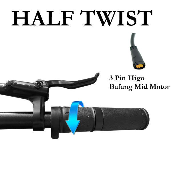 Throttle - Bafang Mid Drive - Half Twist