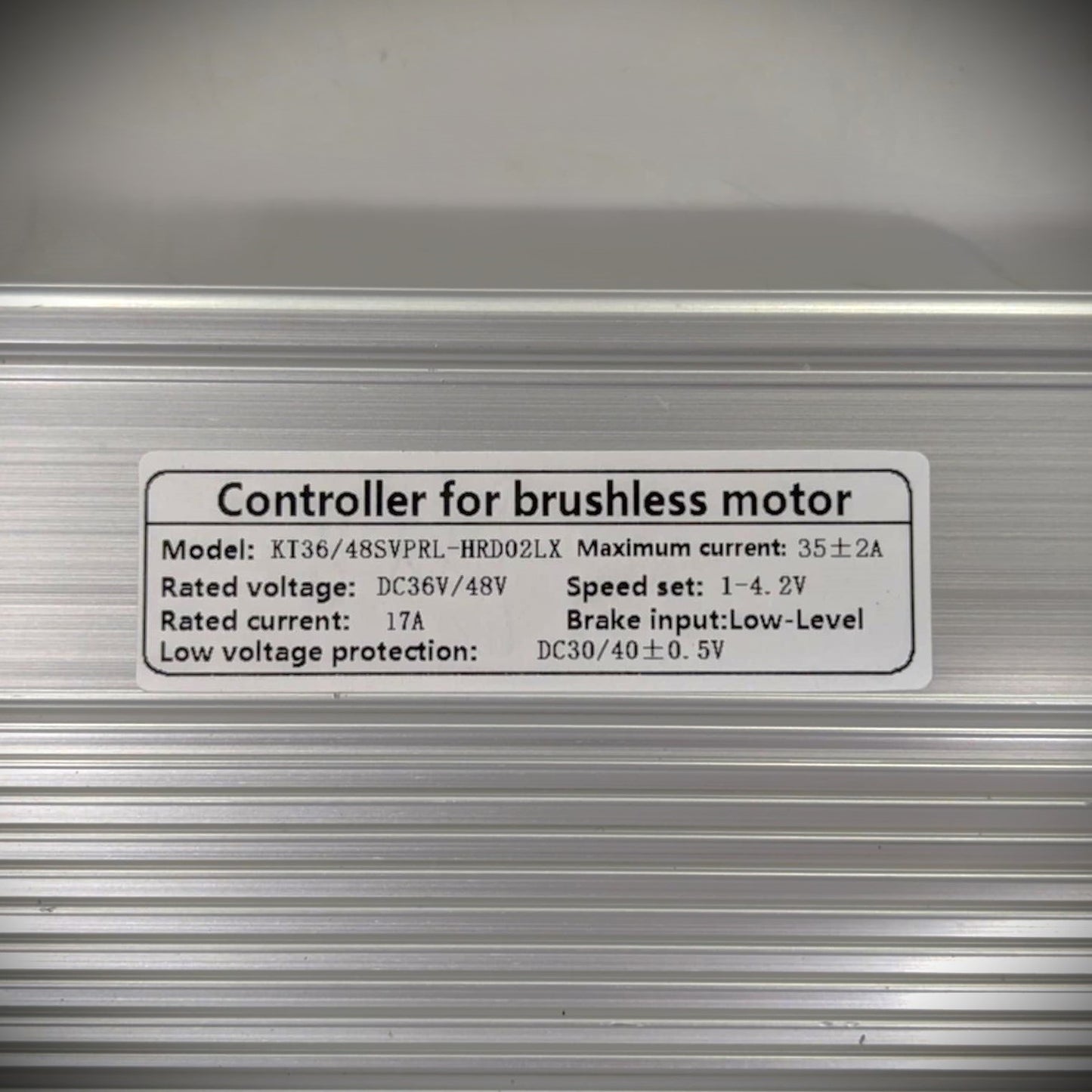 1000W / 1500W KT Motor Controller - 36V / 48V compatible 35A