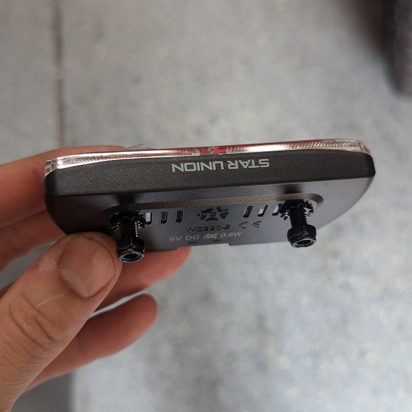 BBS02 / BBSHD / TSDZ2 Rear Rack Light