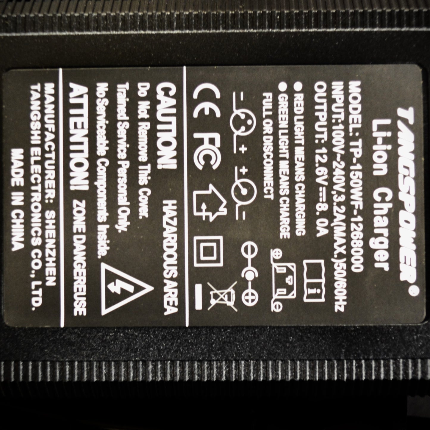 Chargeur lithium-ion 12 V – 8 A