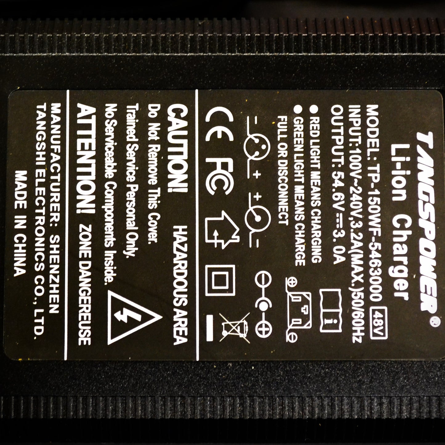 48 Volt Lithium Ion Charger - 3 Amp