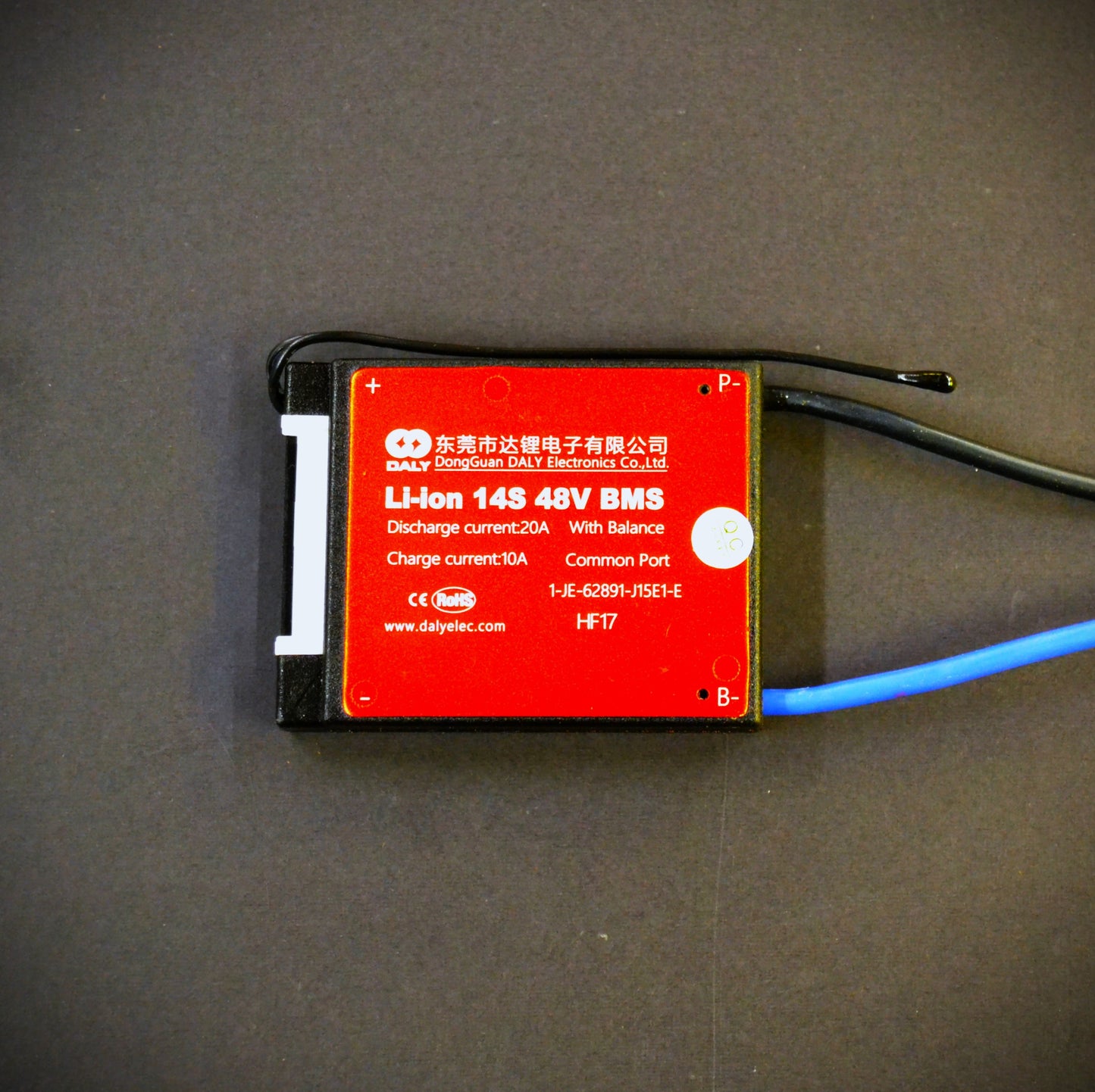 14S 20A - 52V BMS DALY w Temp Probe