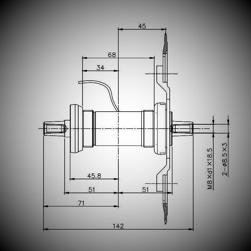Torque Sensor - BAFANG - 6 Pin Connector