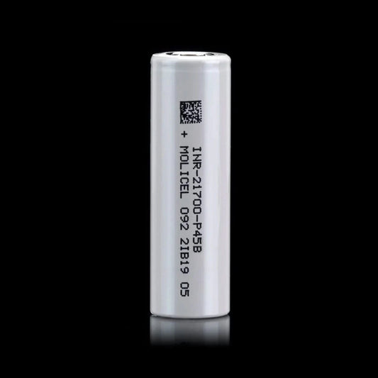 Cellule Molicel P45B 21700 à décharge élevée - 4500 mah 45 A