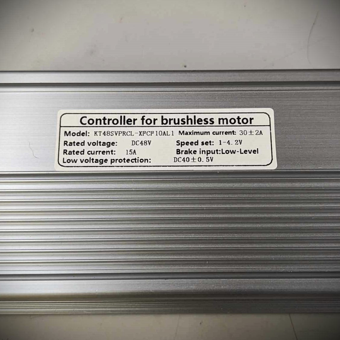 KT 48V 30A - 1000W Sine Wave Controller
