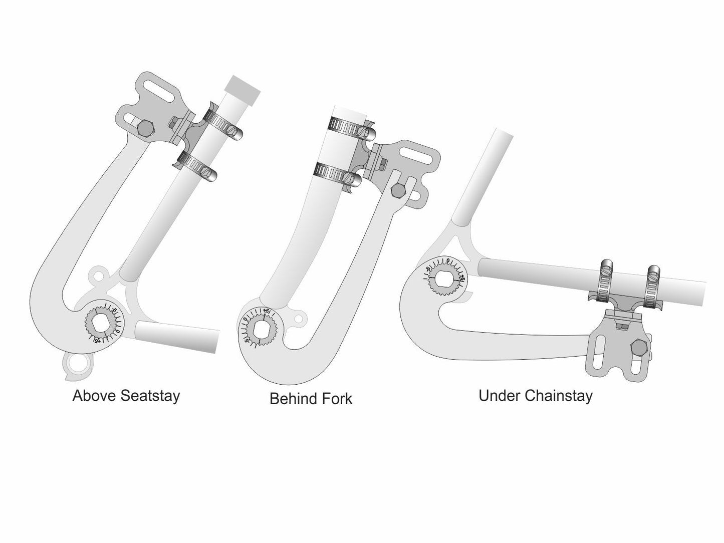 Torque Arm - Grin Tech V6 - Non Clamping - 12mm 14mm 16mm