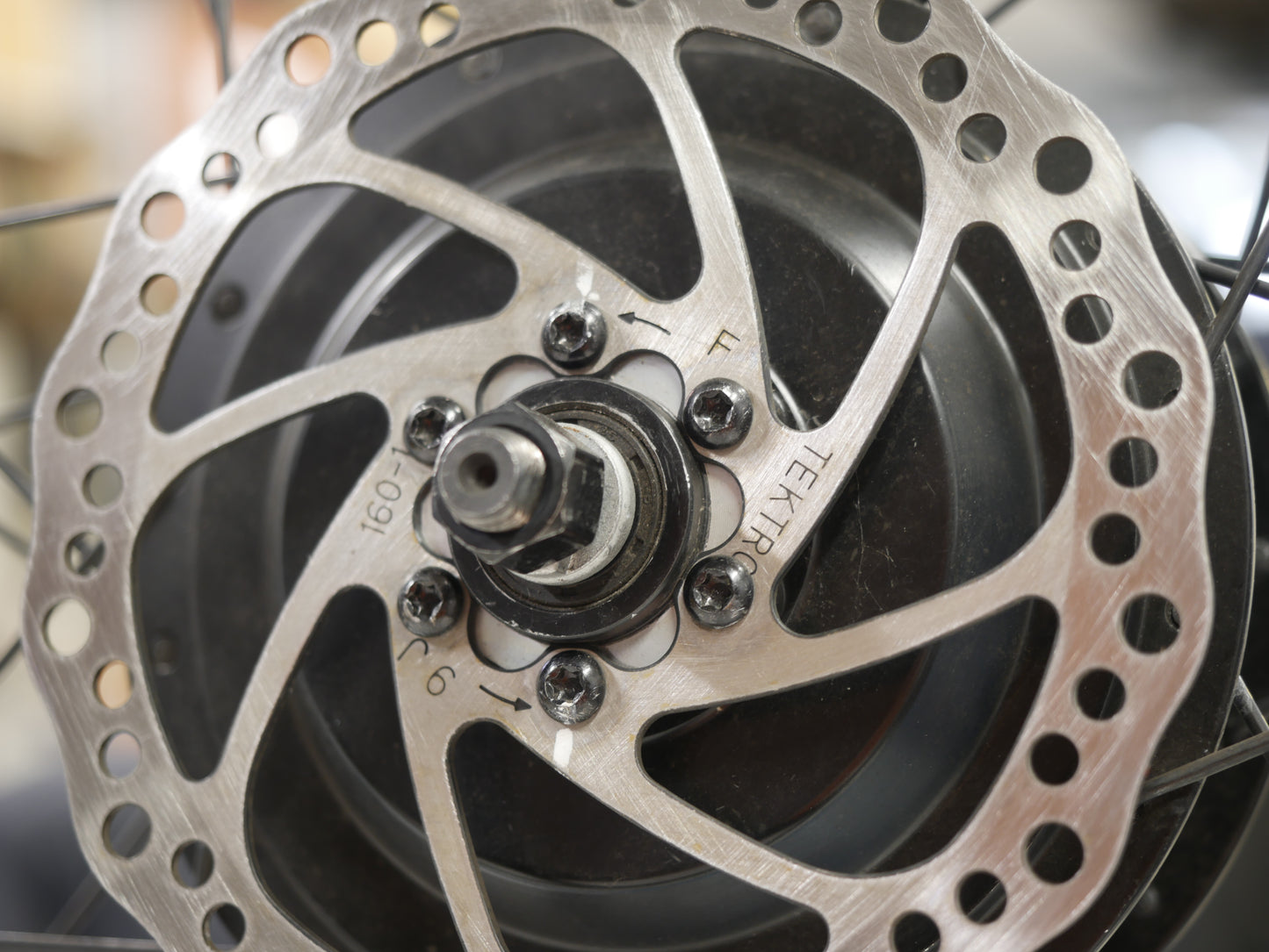 Bafang 350W G020 Front Complete Wheel with Tire 26''