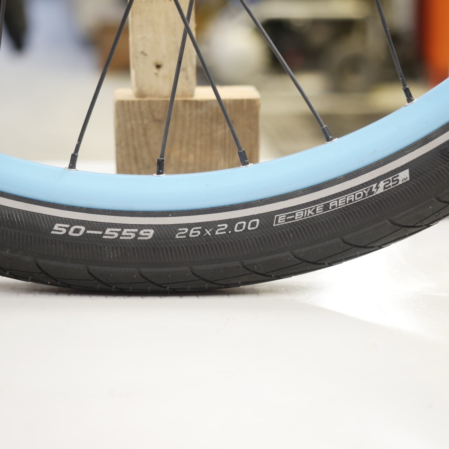 Bafang 350W G020 Front Complete Wheel with Tire 26''