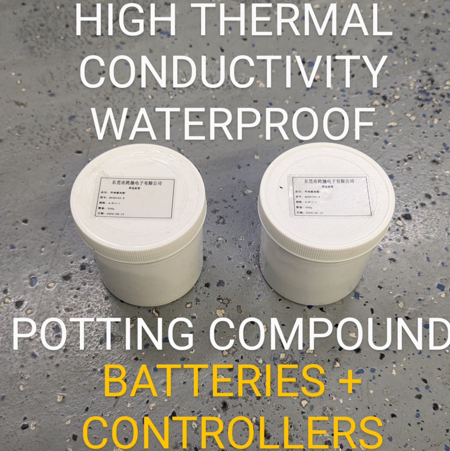 THERMAL Epoxy Potting Compound - Batteries and Controllers