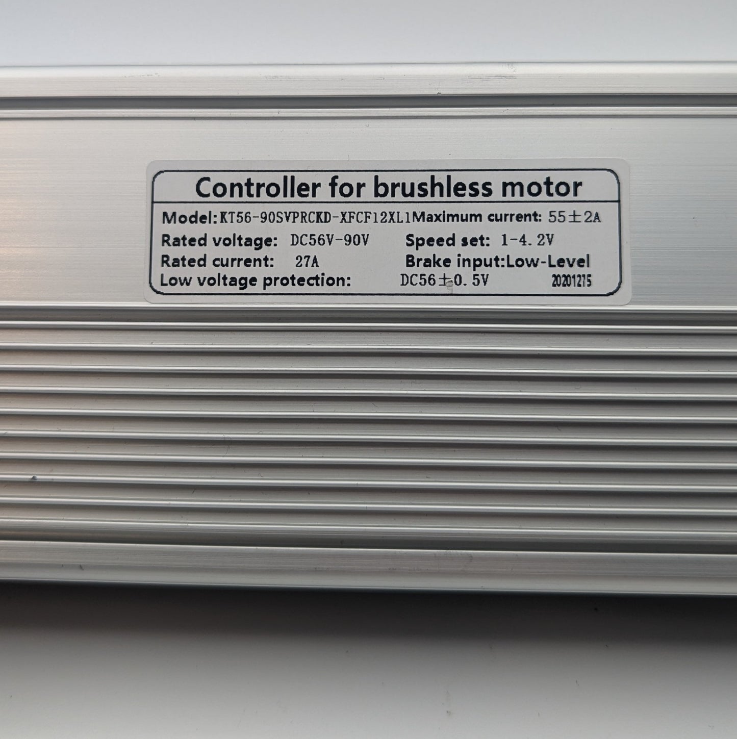 72V 55A KT Controller - 3KW 3000W - Sine Wave Waterproof