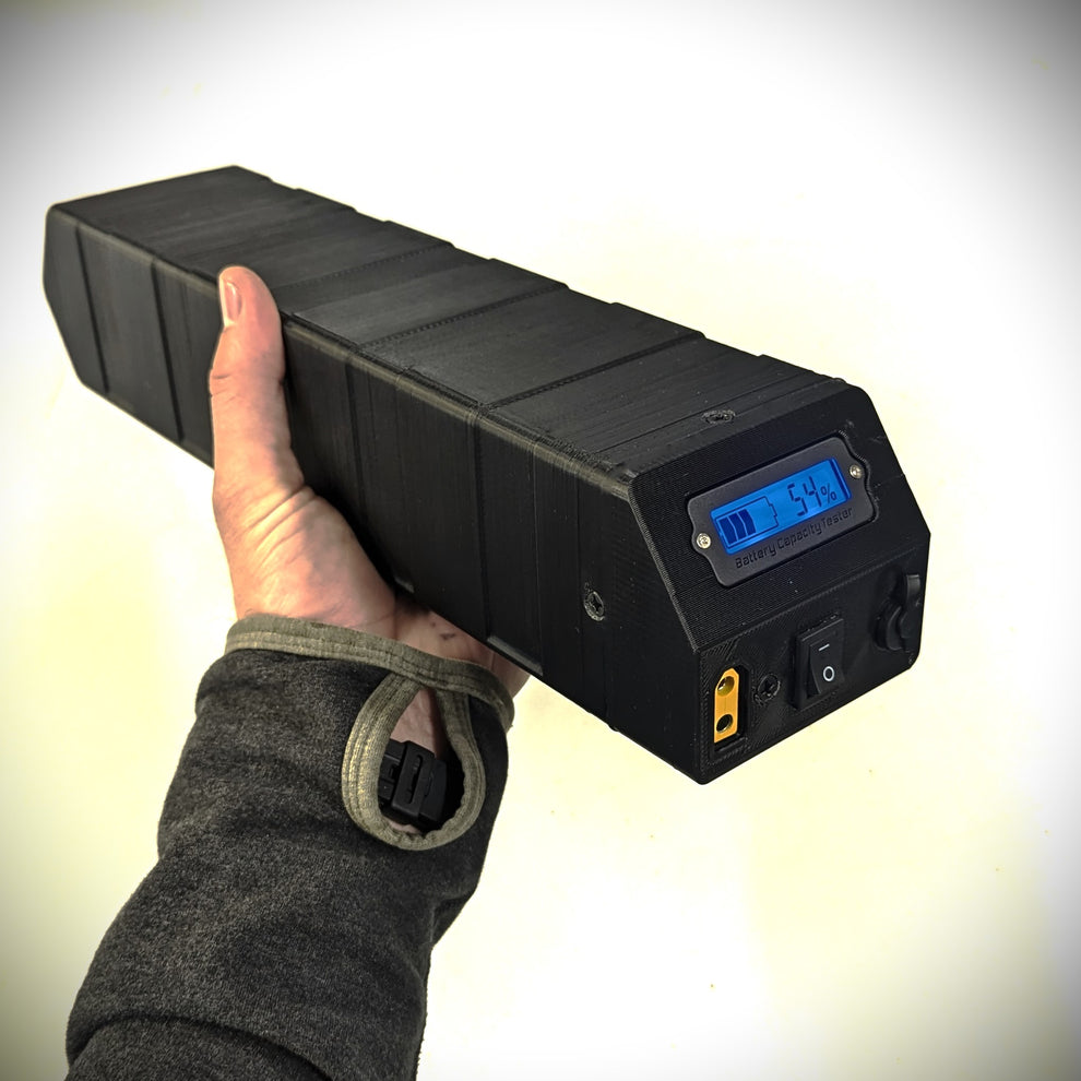 Brick Battery - 48V / 52V - Bluetooth JBD BMS - Universal Base Plate ...
