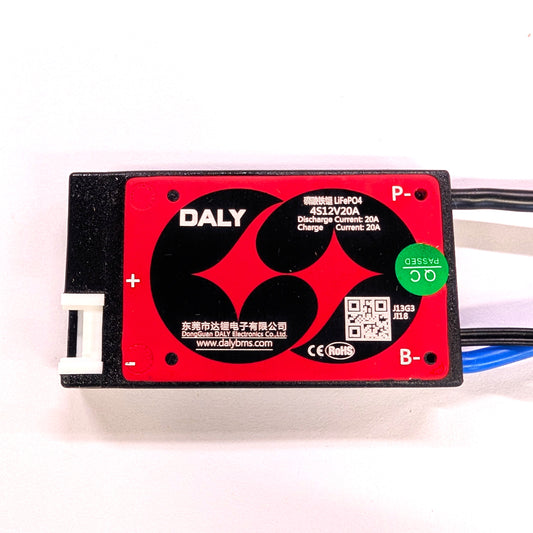 BMS - DALY 4S 20A Lithium Ion - Mini 12V with temp probe