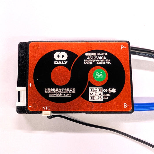 BMS - DALY 4S 40A Lithium Ion - 12V with temp probe
