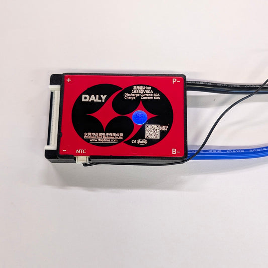 BMS - DALY 16S 60A Lithium Ion - Compact 60V with Temp Probe