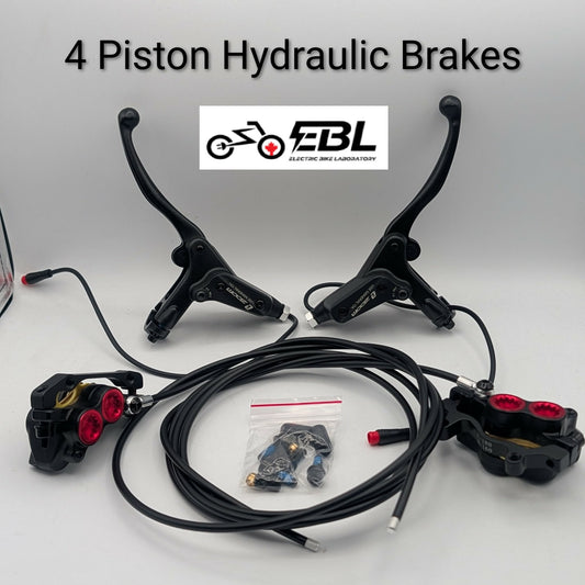 NEW - Hydraulic Brakes - Zoom HB893E - 4 Piston High Performance