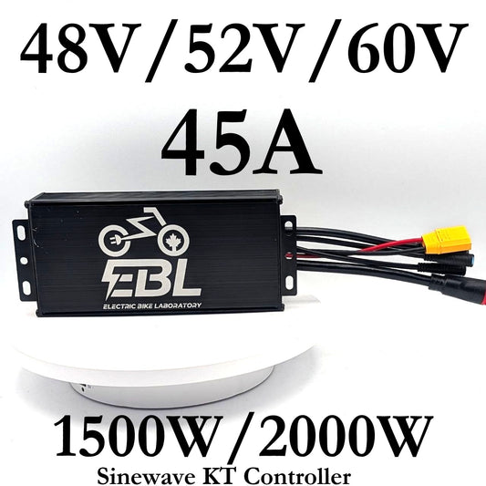 KT 45A 40-75 Sine Wave WP Brushless Motor Controller (48-60V compatible)