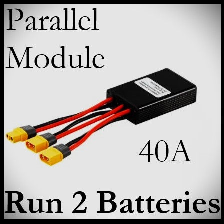 Module parallèle de batterie - Faites fonctionner 2 batteries à la fois