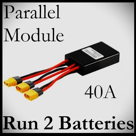 Module parallèle de batterie - Faites fonctionner 2 batteries à la fois