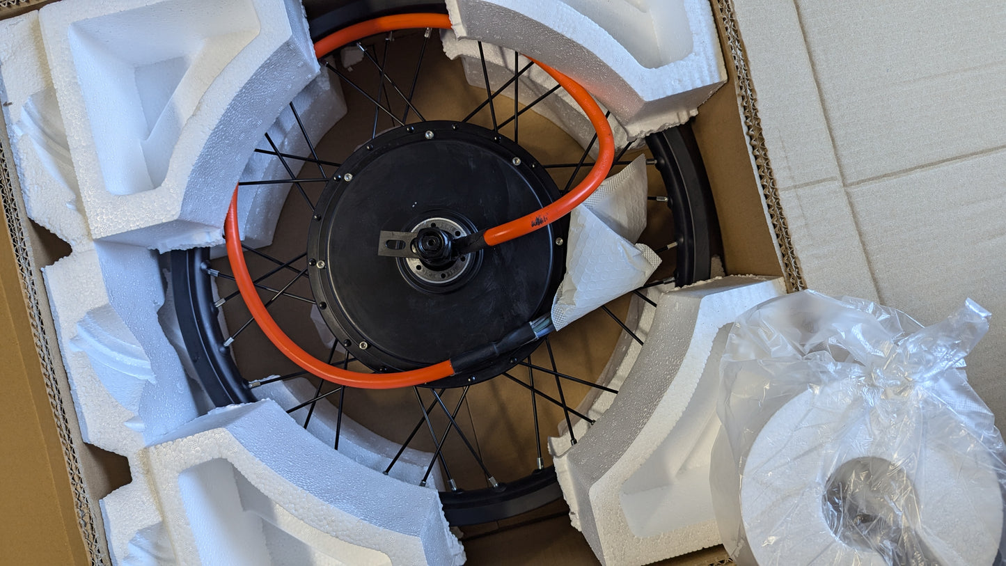 QS205 V3TI 4T High Power Hub Motor, Wide Dropout