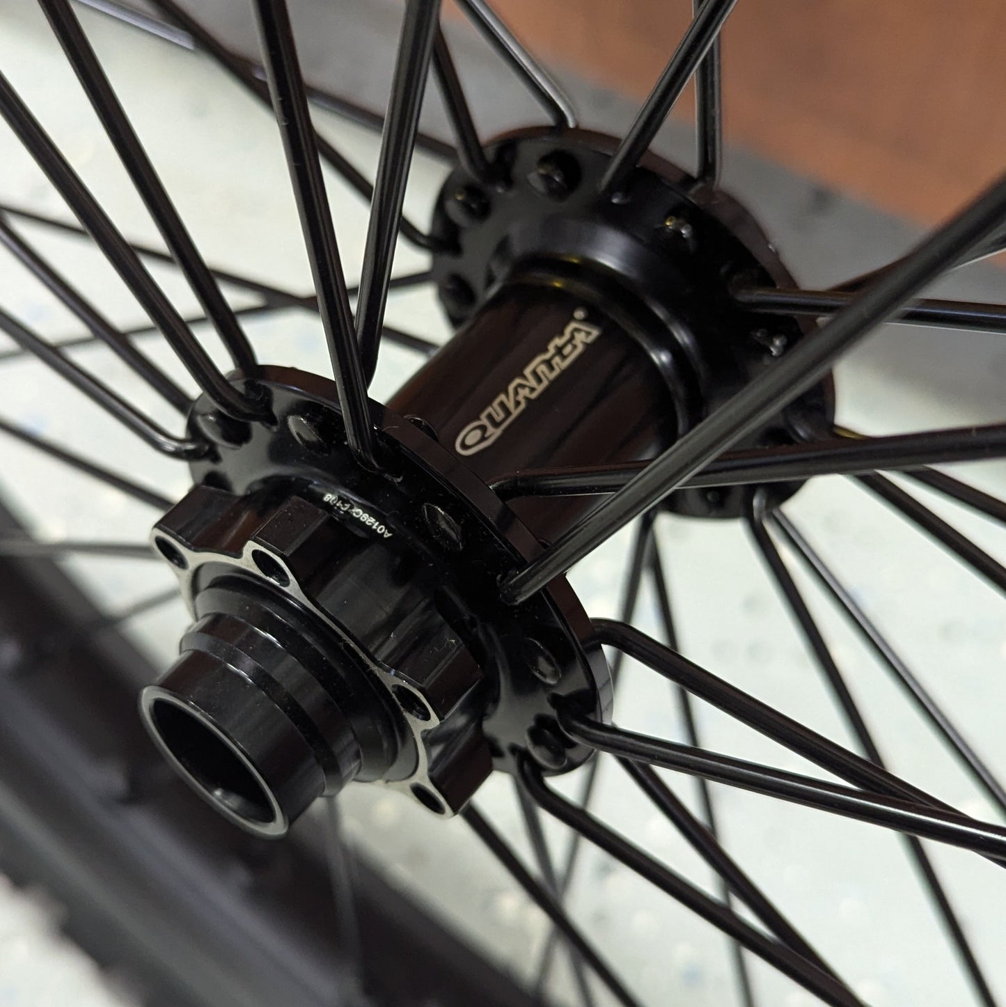 21" Front Wheel (with Tire)w - 110mm x 20mm Thru Axle - Stealth Bomber