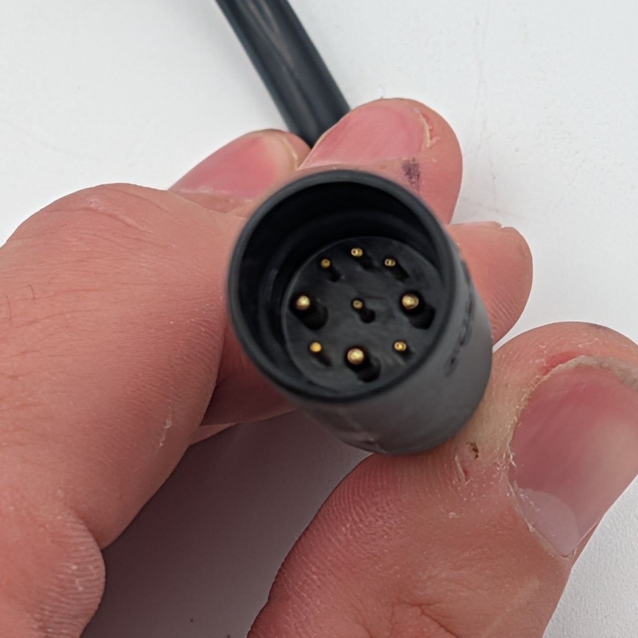 Z916 Female to Z916A Male motor adapter cable - full view