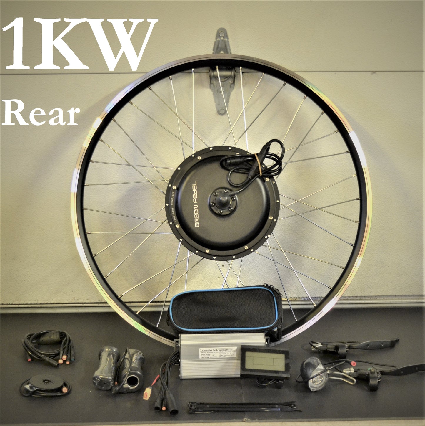 Kit moteur moyeu arrière 1KW étanche