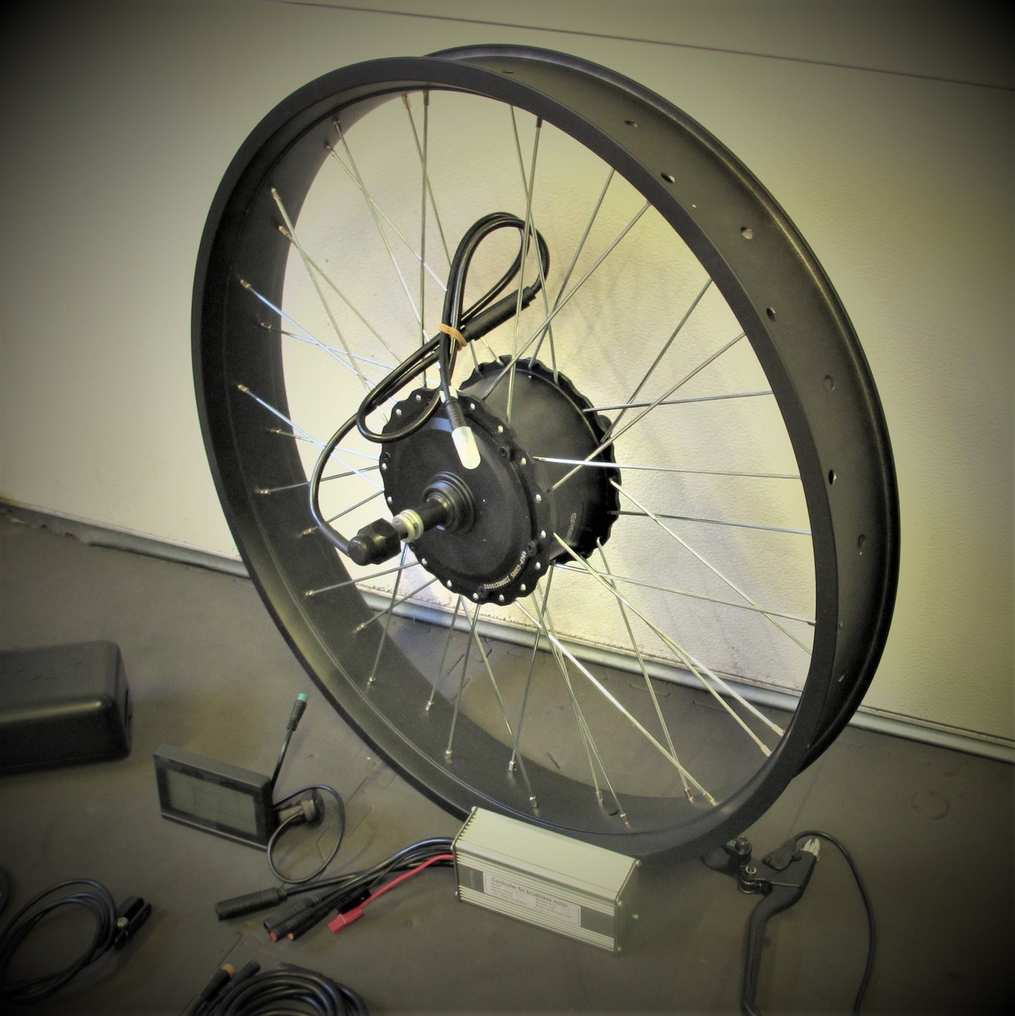 26’’ Rear Fat Wheel Electric Motor Kit  500W Geared Hub