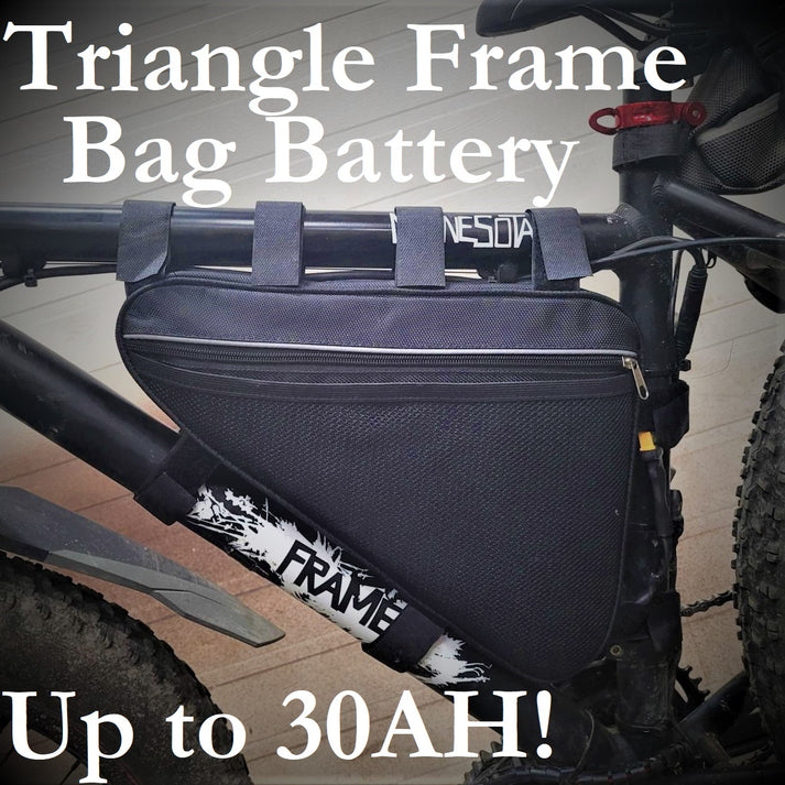 Triangle Frame Bag Battery All Voltages AffordableEbikes.ca