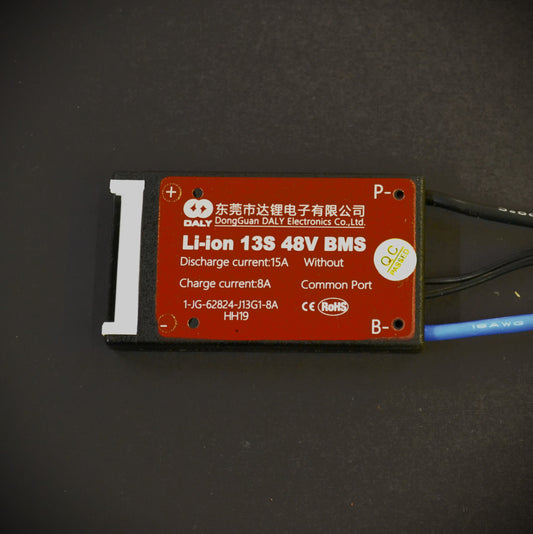 13S 20A - 48V BMS Battery Management System w Temp Probe