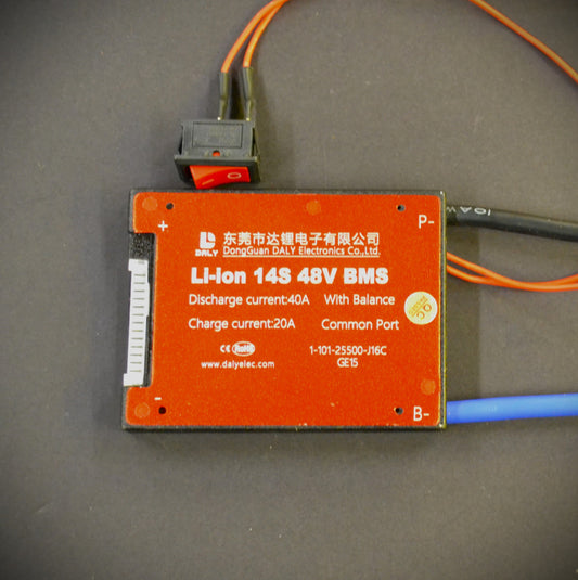 14S 40A - 52V BMS DALY w Switch