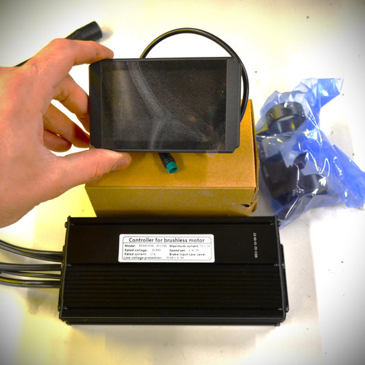 Radpower Controller / LCD8HU (USB) Color Display Upgrade - 35A Controller Kit
